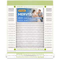 FLEXFILTER MERV 13 Air Filter 20x20x1| Everyday Protection for Cleaner Air